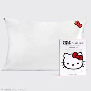 Kitsch X Hello Kitty Collab Satin Pillowcase